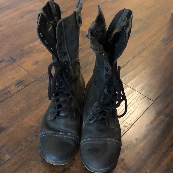 Steve Madden Combat Boots - Picture 3 of 4